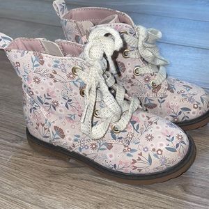 Floral boots